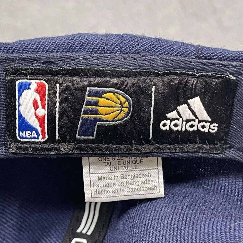 Indiana Pacers Hat Blue Adidas‎ 2013 NBA Draft Spell Out Underbrim Snapback Cap